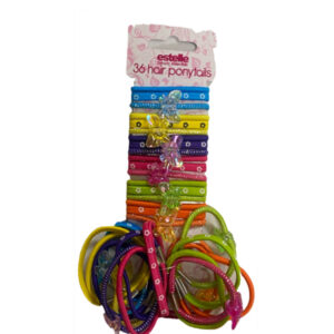 36 pack Hair ponytails @ 0.64 x 12