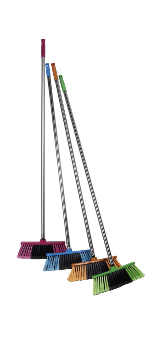 Broom with chrome handle @2.00 x 6
