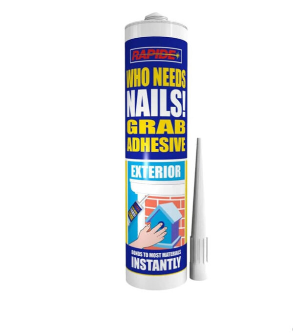 RAPIDE WHO NEEDS NAILS GRAB ADHESIVE EXT 260ML @0.80 x 12
