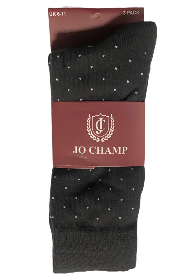 High Quality 3 Pack Men’s Socks 6-11 @0.88 x 12