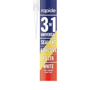 RAPIDE 3-IN-1 SEALANT ADHESIVE FILLER WHITE 260ML @ 0.83 x 12