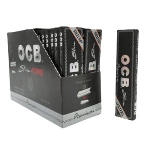 OCB black combi premium ks slim papers with filters @ 18.99