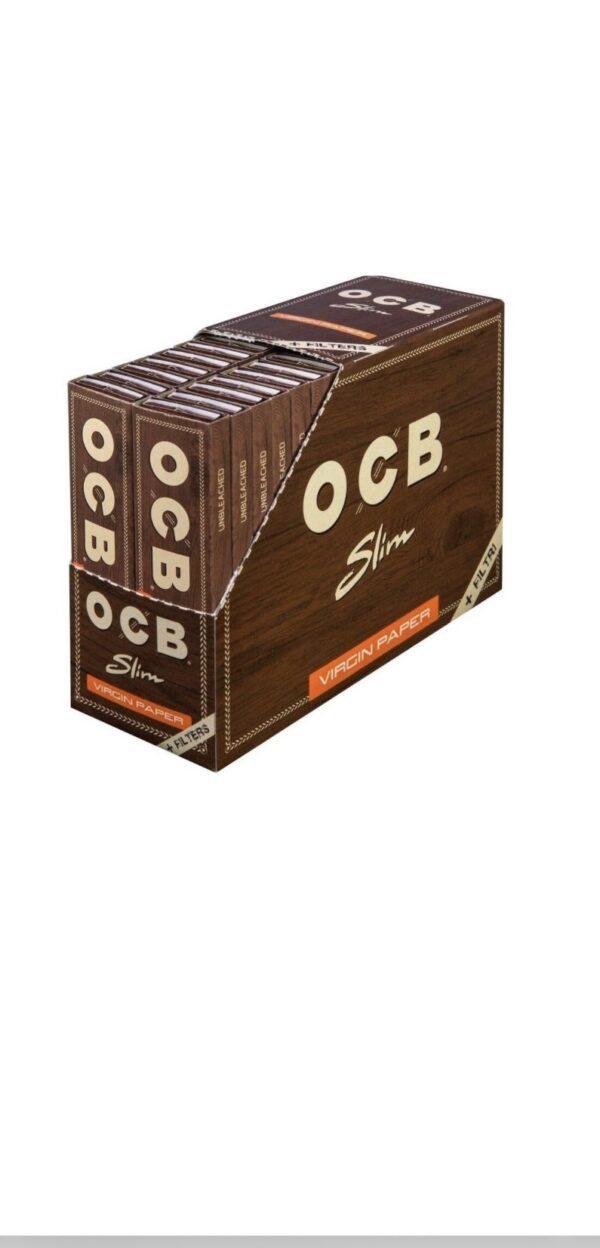 OCB virgin combi premium ks slim papers with filters @ £17.55