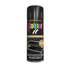 Colour it paint spray black matt 0.88 x 12