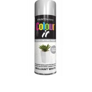 Colour it paint spray white gloss 0.88 x 12