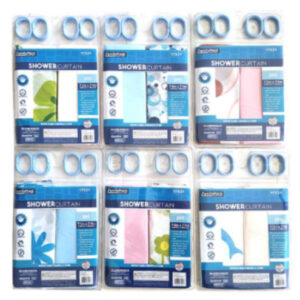Bath shower curtains 0.68 x 12