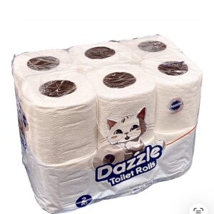Dazzle 12 pack 2ply toilet rolls @1.30 x 3 £3.90
